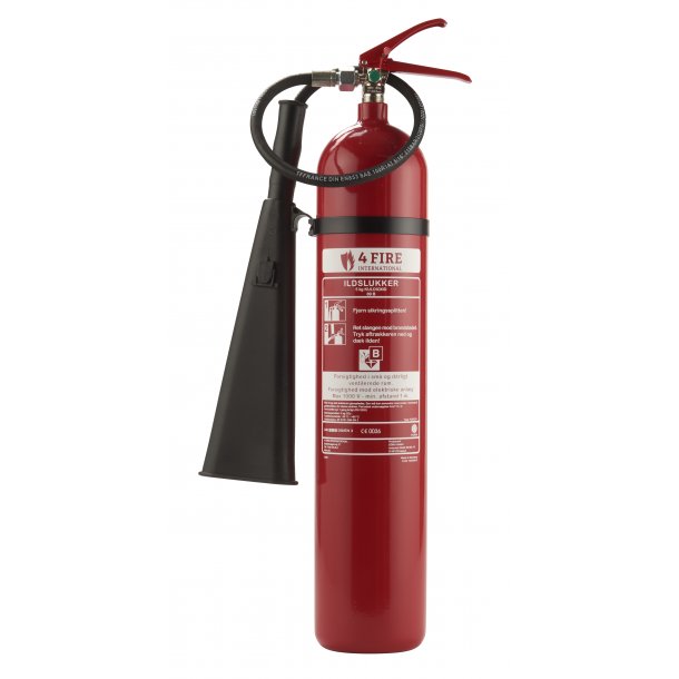 Brandslukker - CO2 - 5 Kg