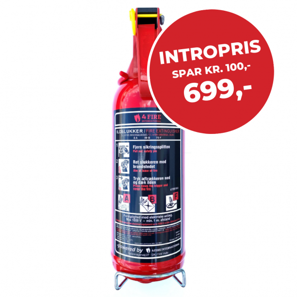Brandslukker - UNIVERSAL - 2 liter