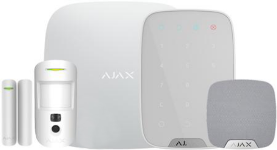 Ajax StarterKit med foto & keypad